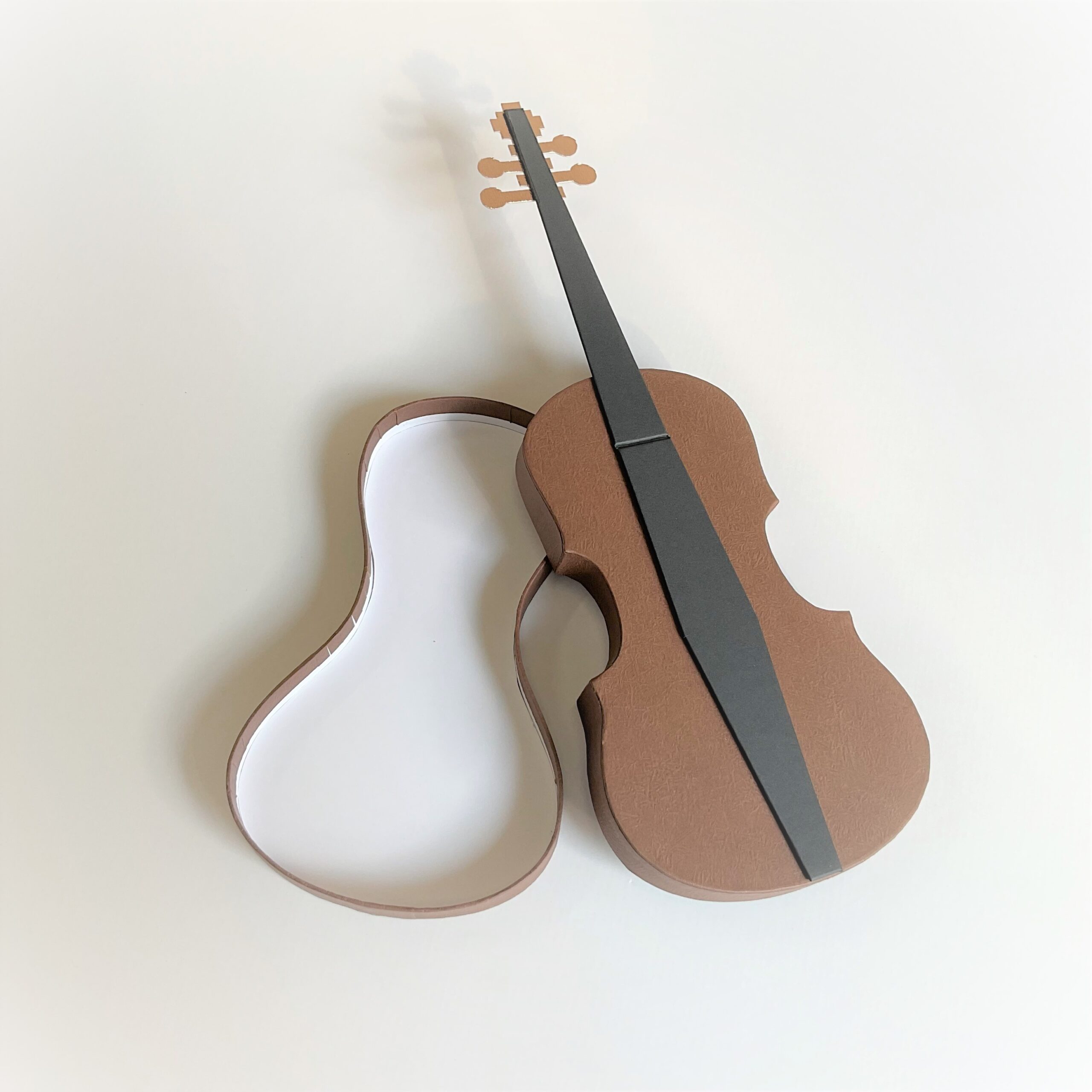 バイオリン貼り箱 ギフトボックス