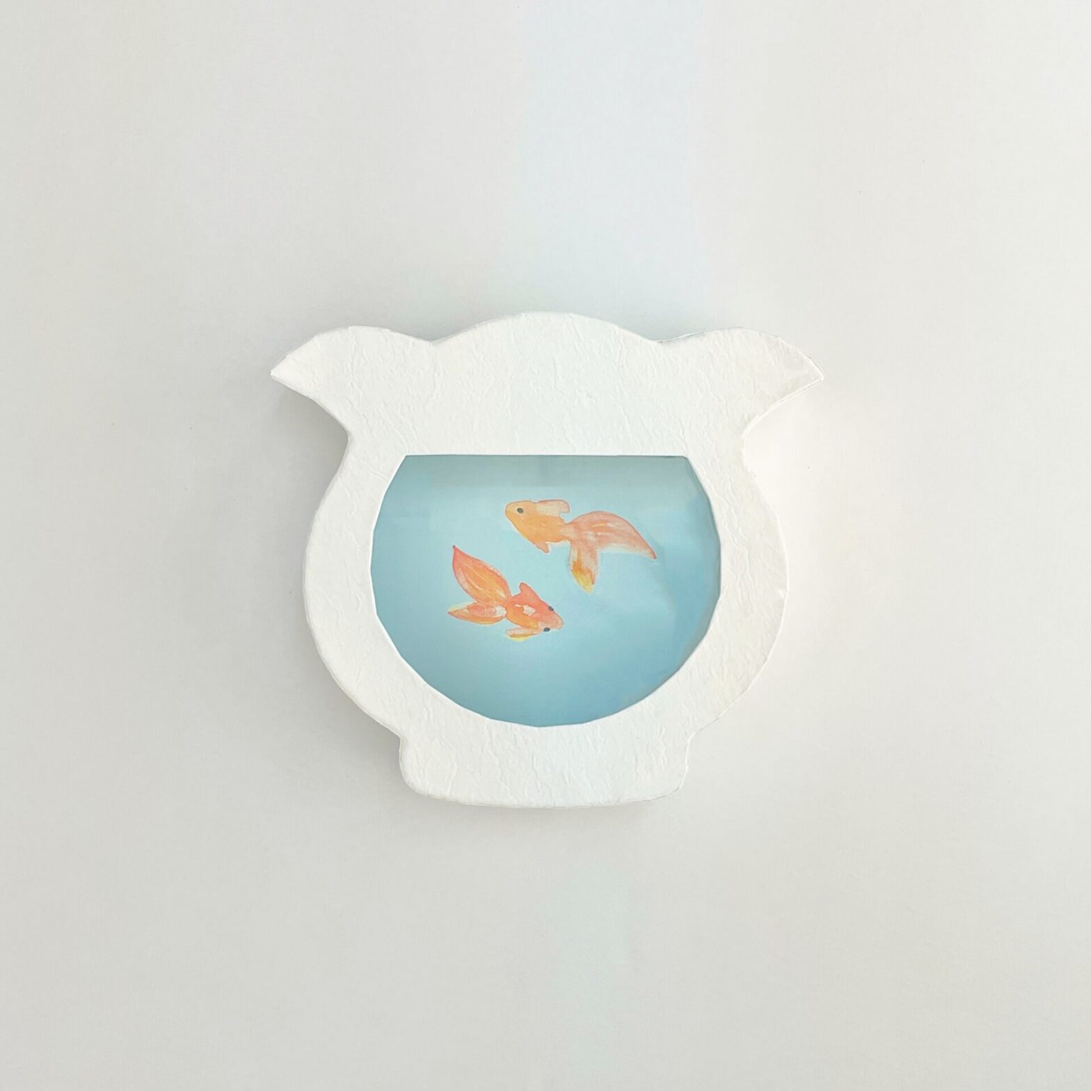 ギフトボックスとして使える夏にピッタリな金魚鉢の貼り箱